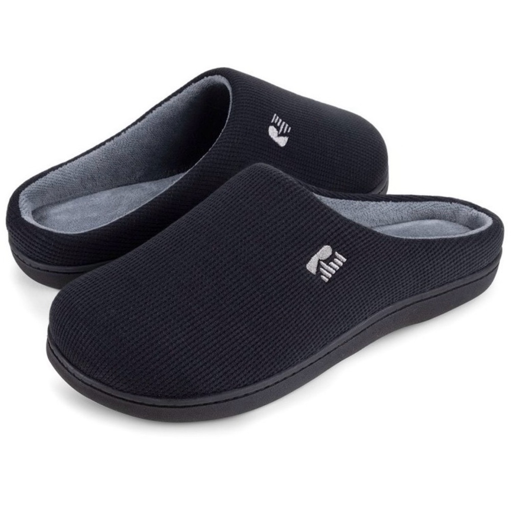 Men's Black Slip-On Loafers